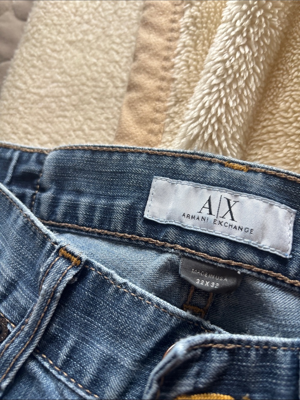 Armani Exchange Light Blue Women's Denim Jeans